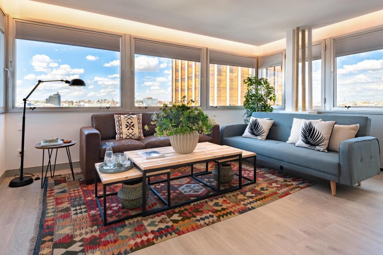 2 Bedrooms 1 Bathroom Furnished - Justicia - Incredible Views - Mintystay 马德里 外观 照片