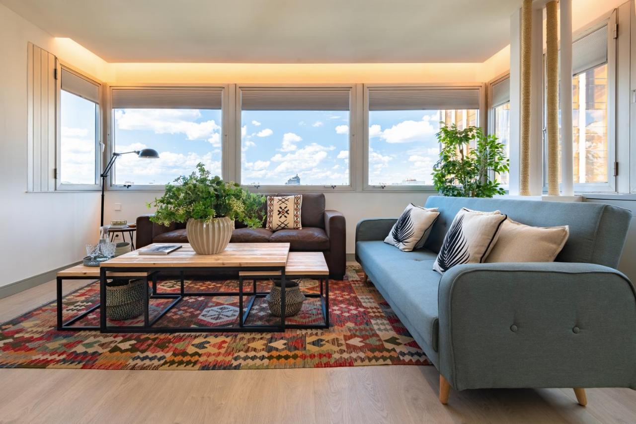 2 Bedrooms 1 Bathroom Furnished - Justicia - Incredible Views - Mintystay 马德里 外观 照片